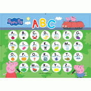 จิ๊กซอว์ Peppa Pig 40 ชิ้น อ่าน ABC